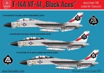1/48 217: F-14A Tomcat VF-41 Black Aces on USS Nimitz, 1978-80